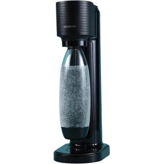 Sodastream Gaia schwarz + PET-Flasche + Zylinder
