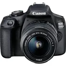 Canon EOS 2000D Kit (18 - 55 mm, 24.10 Mpx, APS-C / DX), Kamera, Schwarz
