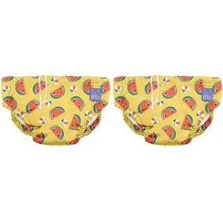 Bambino Mio Bambino Mio, revolutionäre wiederverwendbare Schwimmwindel für Babys und Kleinkinder, Jungen und Mädchen, Milde Melone, M (6-12 Monate)