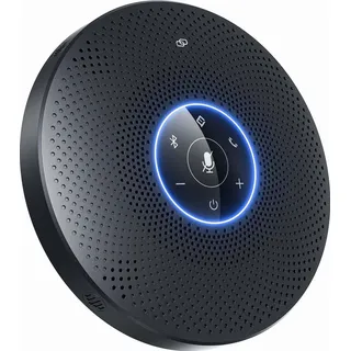 EMEET M2 Max Bluetooth Konferenzlautsprecher - USB Speakerphone mit 4 AI-Mikrofon, 360o Spracherkennung, Konferenzmikrofon mit Dongle, für Skype,...