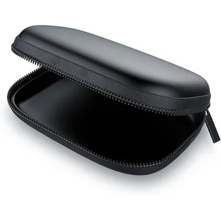 CSL Kopfhörer Schutztasche - Tasche - Case - Kopfhörertasche - Kopfhörercase - inEar Schutztasche inkl. Netztasche im Inneren - formstabile Nylo... - Schwarz