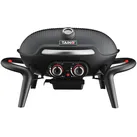 TAINO KENAI Gasgrill klein Tischgrill Outdoorküche Aluguss Schwarz