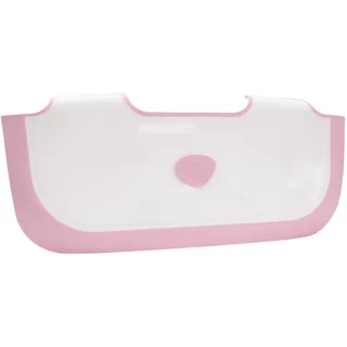 BABYDAM Verkleinerer für die Badewanne – für Babys, Weiß/Rosa