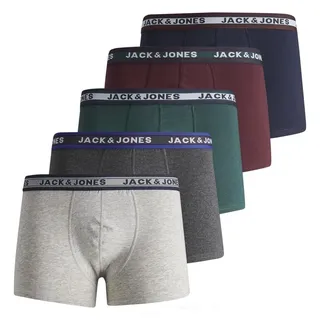 JACK & JONES Junior Boxershorts OLIVER Unterhosen Fünferpack