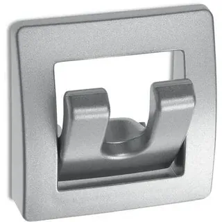 FAWO Wandhaken mit 2 Haken, silber