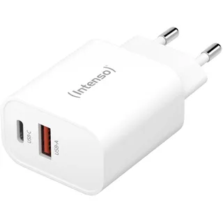Intenso Power Adapter W30AC weiß 1x USB-A 1x USB-C 30W