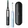 Duopack Matt Black + 2. Handstück Ice Blue + Reiseetui