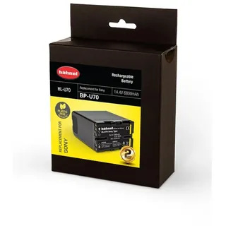 Hähnel HL-U70 Kamera-Akku ersetzt Original-Akku (Kamera) BP-U70 14.4V 6800 mAh