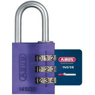 ABUS Zahlenschloss 145/30 Lila