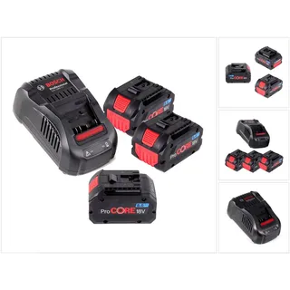 18 V Li-Ion 3x 8,0 Ah Professional Starter-Set 1600A016GK