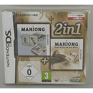 2 in 1: Mahjong / Mahjong: Eine Reise um die Welt (Nintendo DS, 2007) NEU&OVP