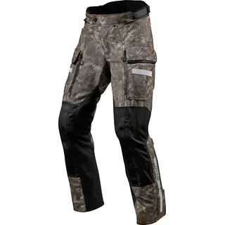 RevIt! Revit Sand 4 H2O Camo, Textilhose wasserdicht - Grau/Braun/Schwarz - S