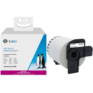 G&G endlos Etiketten kompatibel zu Brother DK-22246