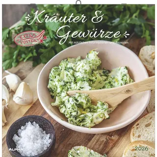 alpha edition / teneues calendars & stationery gmbh & co. kg Kräuter und Gewürze - Broschürenkalender im Format 30 x 30