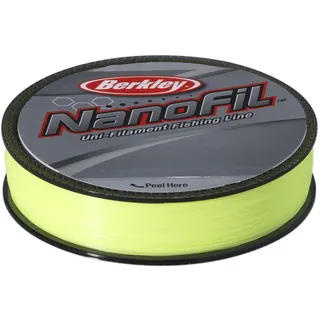 Berkley Nanofil 125m 0.28mm Hi-vis Chartreuse, schwarz, S