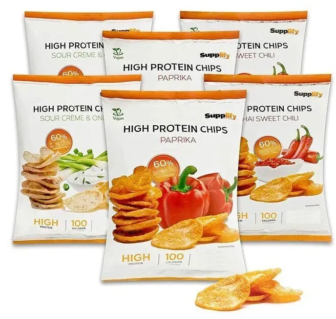 Supplify - High Protein Chips - 50gThai Sweet Chili