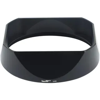 Haoge LH-LQ Gegenlichtblende aus Metall für Leica Q2 Q Q-P QP q Kamera Zubehör schwarz