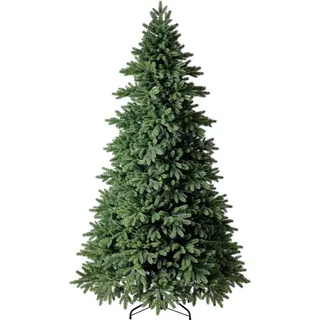 Dehner Künstlicher LED-Weihnachtsbaum Lyra, ca. H240 cm, grün