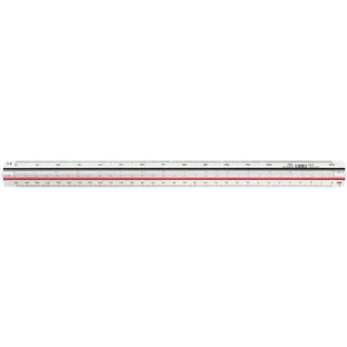 M+R M + R Dreikantmaßstab 30,0 cm, weiß