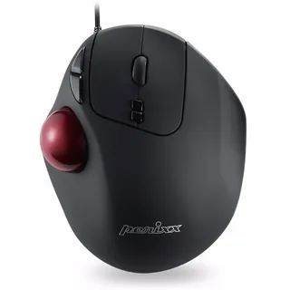 Perixx PERIMICE-517 D Ergonomische Maus mit Trackball (11567)