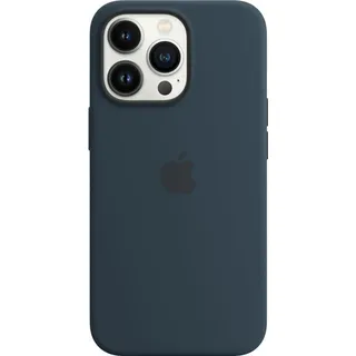 mediaruler iPhone 13 Pro Silikon Case mit MagSafe abyssblau
