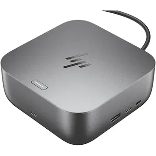 HP Thunderbolt 4 G6 Docking 100W | 2x USB-C (10Gbit/s), 2x USB-A (5Gbit/s), 1x USB-A (10Gbit/s), 1x HDMI 2.1, 2x DP 1.4, RJ-45 (2,5 GbE)