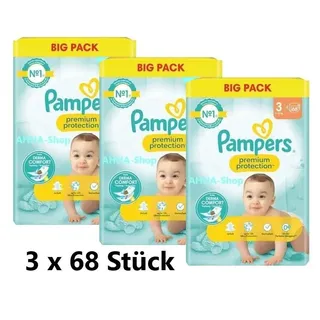 Pampers Premium Protection Gr. 3 (6-10 kg) 68 St.