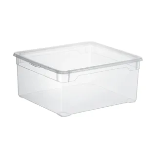 Rotho Aufbewahrungsbox 18 l transparent