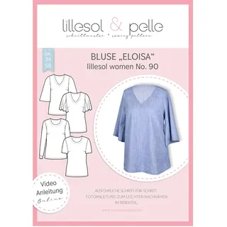 Lillesol Women Papierschnittmuster No. 90 Bluse Eloisa