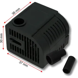 SunSun HJ-211 ECO Aquarium Pumpe 200 L/h 2 W kleine Aquariumpumpe 37×36×30 mm mit regulierbarem Durchfluss für Mini Aquarium