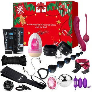 Erotischer Geschenke für das neue Jahr für Singles Paare 2025, 13 sinnliche Sex Geschenke inkl Yicoco Sexspielzeuge & Erotik Überraschungen Frauen & Männer Sex Toys Erwachsene Pärchen Wert 500€