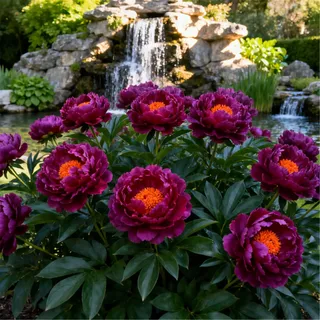 Lose Pfingstrose – Winterharte mehrjährige Pfingstrose – Gartendeko – Üppig und blühend-1 Rhizom-I