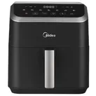 Midea - MAD55000ADK - Heißluftfriteuse - Air Fryer - Dunkelgrau