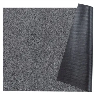 ANRO Fußmatte Schmutzfangmatte Teppich Läufer Sauberlaufmatte Indoor Outdoor Flur Eingang Poet Grau 100x200cm