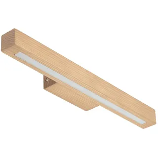 Licht-Erlebnisse LED-Wandleuchte TEO LED/8W/230V 3000K Kiefer - Beige