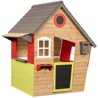 Swing King Spielhaus Fairytale 144 cm x 140 cm x 106 cm Natur FSC®