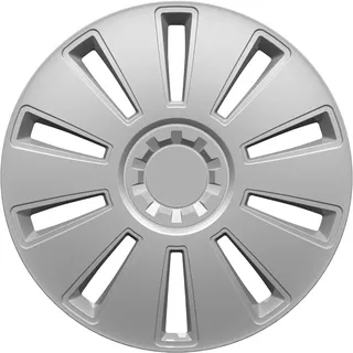 HP Autozubehör GRID Radkappen R14 Silber 1 St.