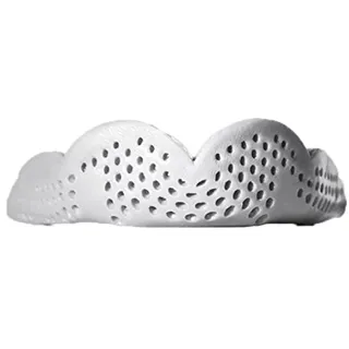 SISU Erwachsene Max Adult Mouth Guard Zahnschutz, weiß, One Size