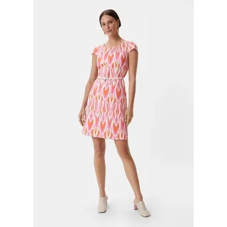 Comma, Kleid, Pink, 46