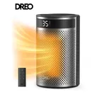 DREO Space Heater Atom 416, Schnelle Wärmeabgabe mit großer Reichweite, 2s Sofortwärme, 1500W Hyperamics-Technologie, 8-fache Sicherheitsschutz, 34dB Leise, Bis zu 40% Energieeinsparung.