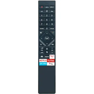 ALLIMITY ERF6B62H Ersatz Fernbedienung passend für Hisense ULED TV A190422 H55U8B H65U8B U8B HE55A8000KWTSG H55O8BUK H65U8BUK H55U8BUK