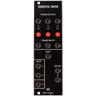 Behringer 962 SEQUENTIAL SWITCH Legendäres analoges CV-Multiplexer-Modul für Eurorack