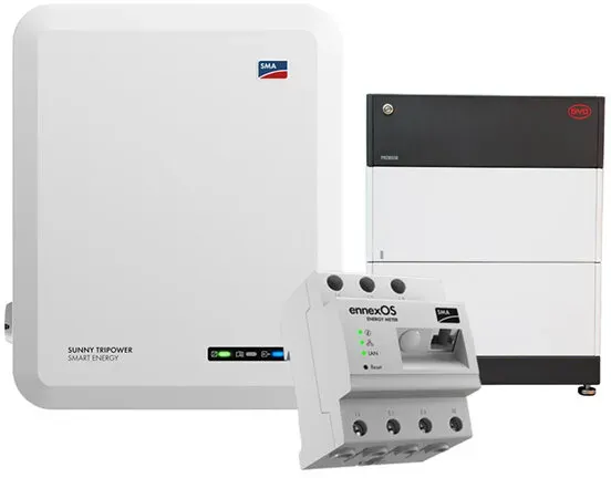 SMA Sunny Tripower STP 10.0 Smart-Energy Hybridwechselrichter + BYD HVS 5,1 Premium Speicher