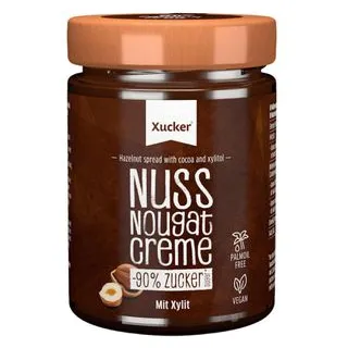 Xucker Nuss-Nougat Creme mit Xylit (300g)