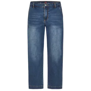 Buena Vista Jeans mit Gesäßtaschen Modell Barrel Dunkelblau, M