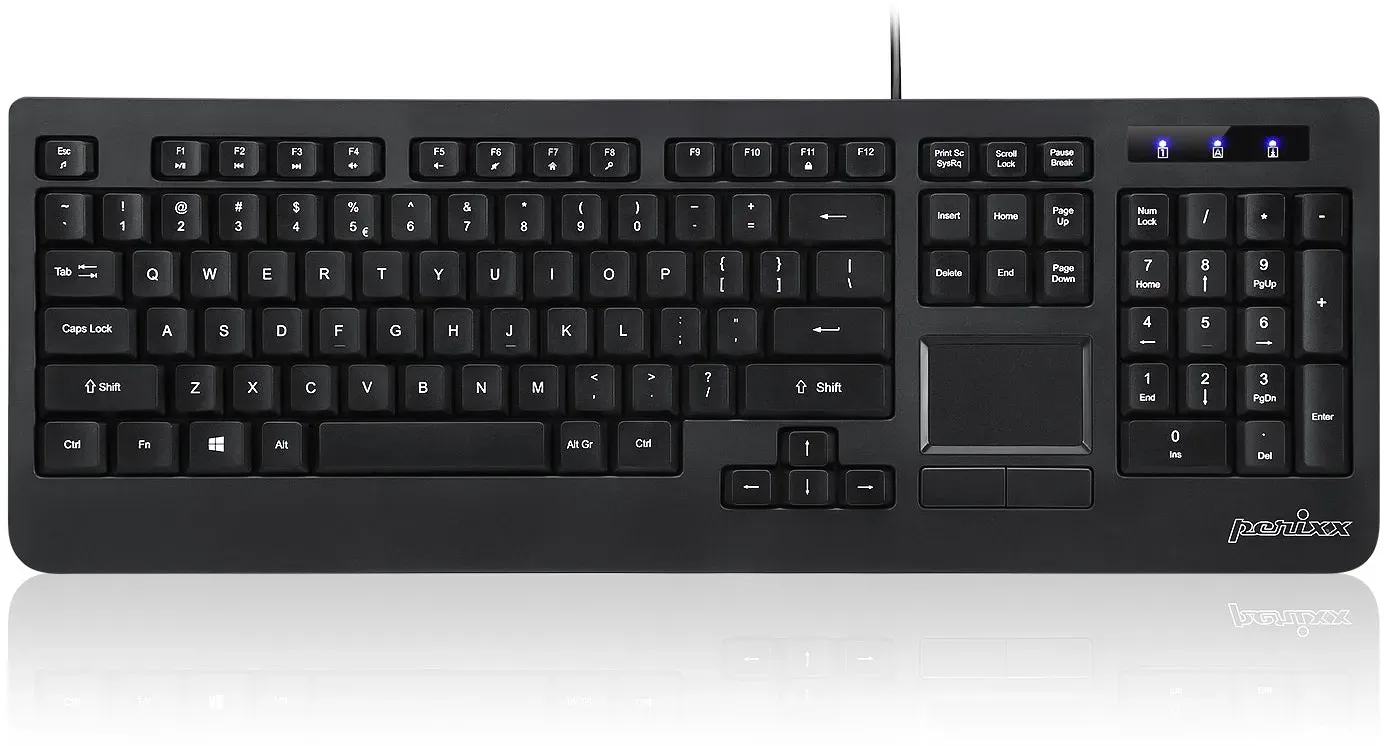 PERIBOARD-513 - Kabelgebundene Touchpad-Tastatur