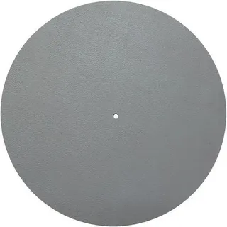 Pro-Ject Leather it, Plattentellerauflage aus Leder (Grau)