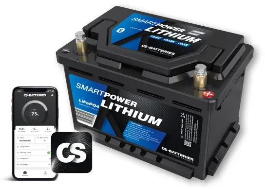 Forster CS 100Ah | 12,8V | 1280Wh | SMART POWER Lithium LiFePO4... - 0% MwST. (Angebot gemäß §12 USt Gesetz.)