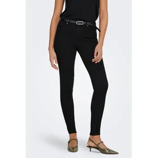 Only Jeans Push Up Power in Schwarz mit Skinny Fit-M-L34