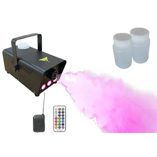 NORTHPOINT LED Nebelmaschine mit Fernbedienung & Farbwechsel - inkl. Nebelfluid